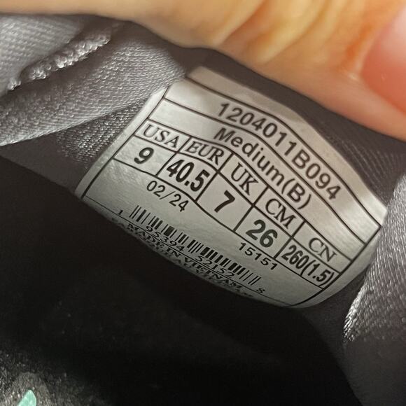 Brooks Trace 3 Gray Green Womens Size 9B Running Lace Up Athletic Sneakers - Picture 8 of 10